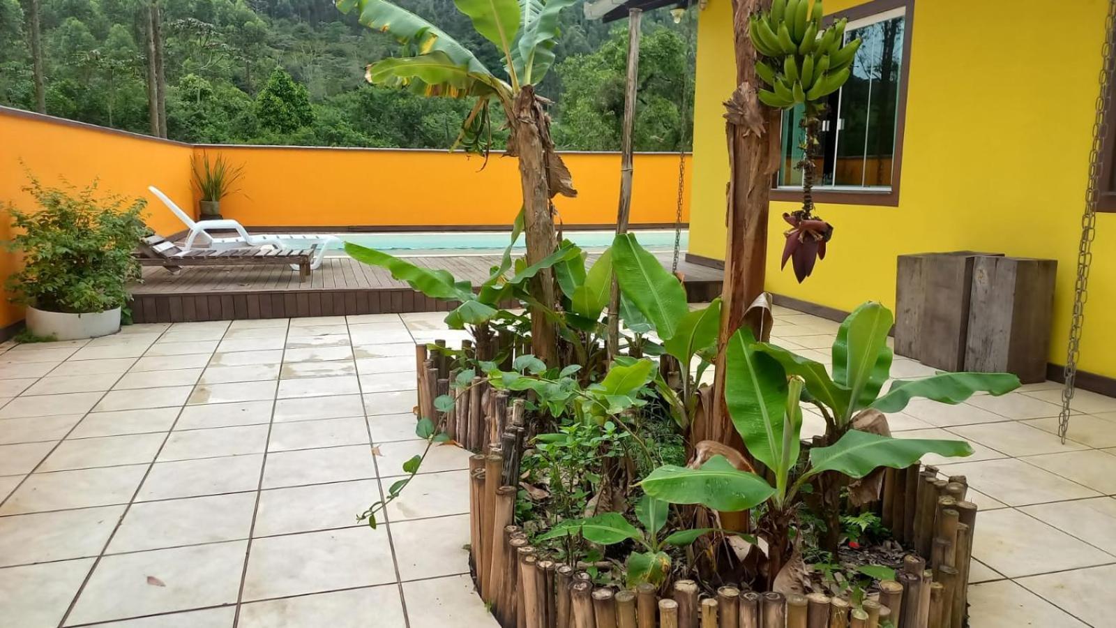 Pousada Vo Lica Com Piscina Penha  Bagian luar foto
