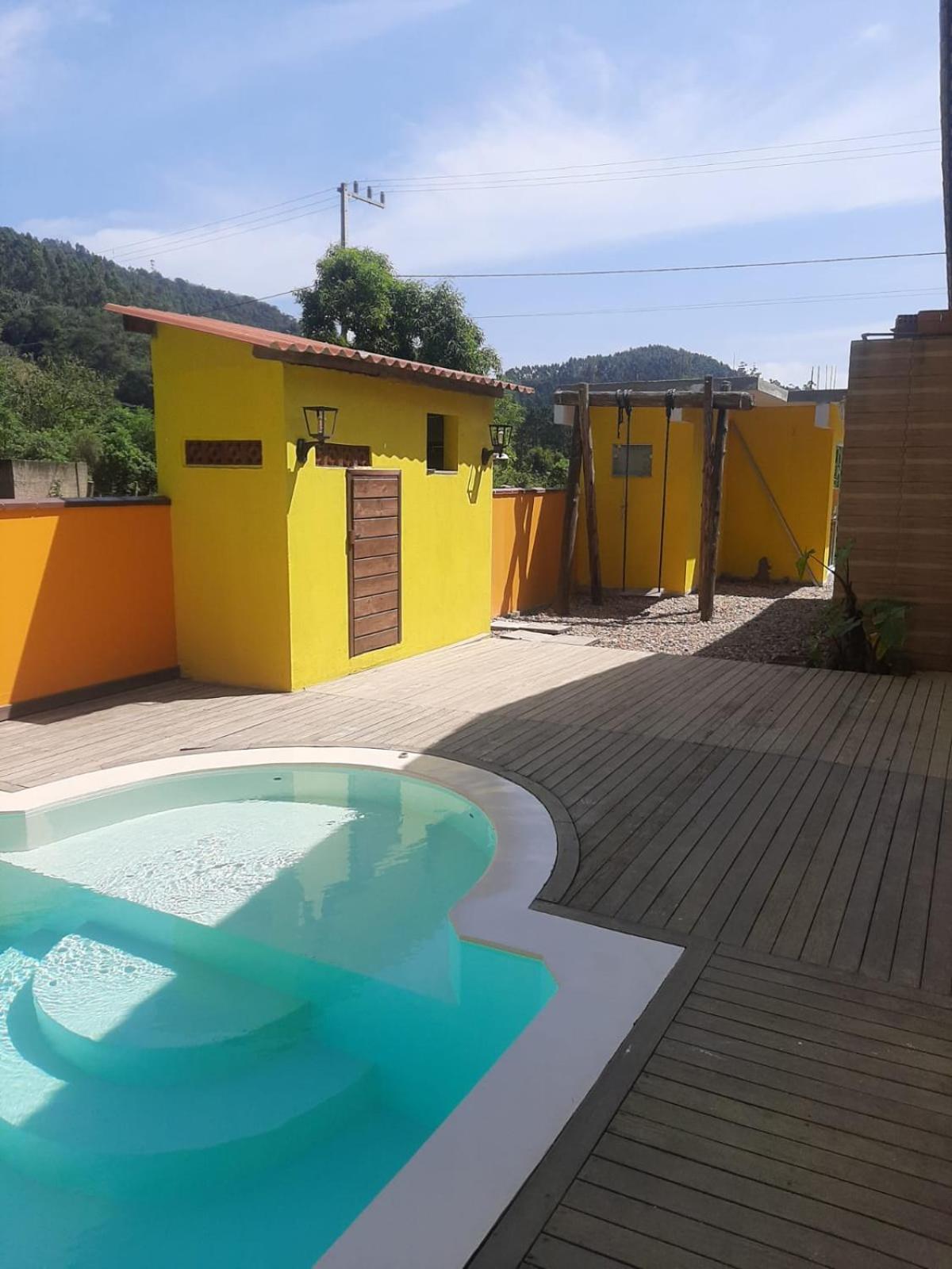Pousada Vo Lica Com Piscina Penha  Bagian luar foto