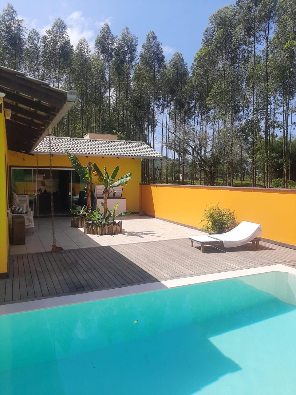 Pousada Vo Lica Com Piscina Penha  Bagian luar foto