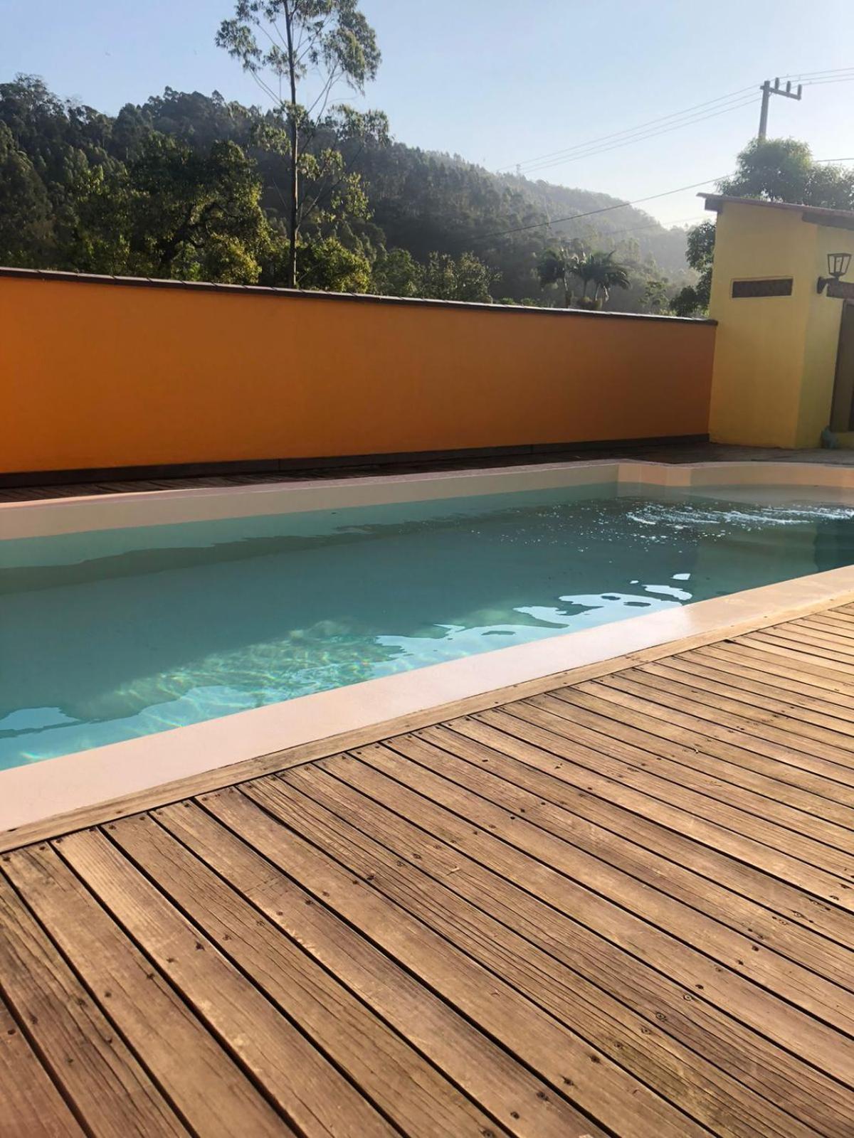Pousada Vo Lica Com Piscina Penha  Bagian luar foto